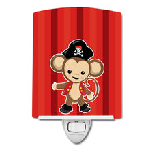 Load image into Gallery viewer, Pirate Monkey Red #2 Ceramic Night Light BB8976CNL