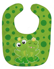 Load image into Gallery viewer, Frog Prince and Princess Baby Bib BB8988BIB