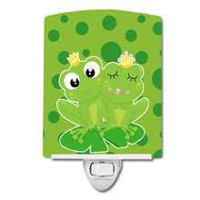 Load image into Gallery viewer, Frog Prince and Princess Ceramic Night Light BB8988CNL