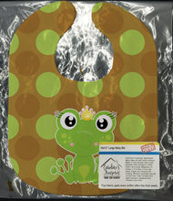 Load image into Gallery viewer, Frog Prince Baby Bib BB8993BIB