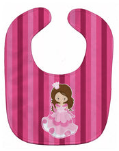 Load image into Gallery viewer, Princess Brunette Baby Bib BB9004BIB