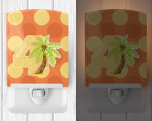 Load image into Gallery viewer, Zoo Month 4 Palm Tree Ceramic Night Light BB9011CNL