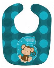 Load image into Gallery viewer, Zoo Month 6 Monkey Baby Bib BB9013BIB