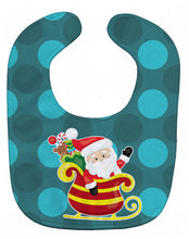 Load image into Gallery viewer, Christmas Santa Claus Sleigh Baby Bib BB9023BIB