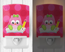 Load image into Gallery viewer, Back to School Girl Bird Ceramic Night Light BB9029CNL