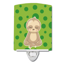 Load image into Gallery viewer, Sloth Yoga Ceramic Night Light BB9034CNL