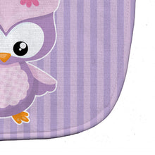 Load image into Gallery viewer, Girl Bird on Purple Baby Bib BB9045BIB