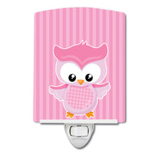 Load image into Gallery viewer, Girl Bird on Pink Ceramic Night Light BB9047CNL