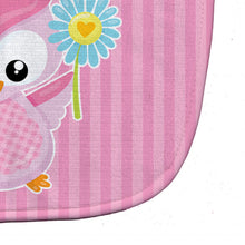 Load image into Gallery viewer, Girl Bird with Flower Pink Baby Bib BB9049BIB