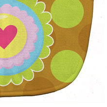 Load image into Gallery viewer, Heart Flower Green Baby Bib BB9052BIB