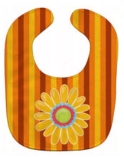 Load image into Gallery viewer, Heart Flower Orange Baby Bib BB9053BIB