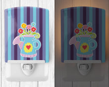 Load image into Gallery viewer, Flower Pot Ceramic Night Light BB9056CNL