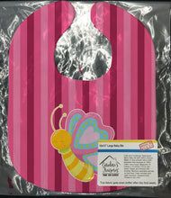 Load image into Gallery viewer, Butterfly Pink Baby Bib BB9058BIB