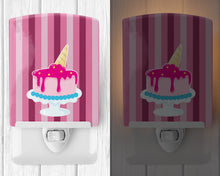 Load image into Gallery viewer, Ice Cream Cone Cake Ceramic Night Light BB9061CNL