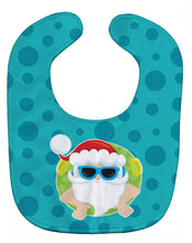Load image into Gallery viewer, Beach Santa Claus Baby Bib BB9068BIB