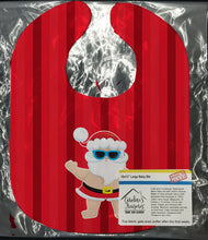 Load image into Gallery viewer, Beach Santa Claus Baby Bib BB9070BIB