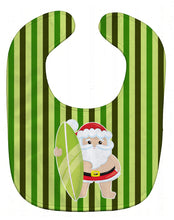 Load image into Gallery viewer, Beach Santa Claus Baby Bib BB9073BIB