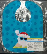 Load image into Gallery viewer, Beach Santa Claus Baby Bib BB9074BIB