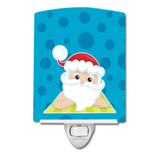 Load image into Gallery viewer, Beach Santa Claus #8 Ceramic Night Light BB9075CNL