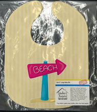 Load image into Gallery viewer, Beach Sign Baby Bib BB9080BIB