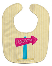 Load image into Gallery viewer, Beach Sign Baby Bib BB9080BIB