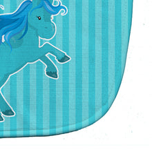 Load image into Gallery viewer, Unicorn Blue Stripes Baby Bib BB9086BIB