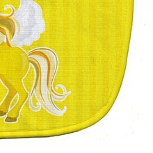 Load image into Gallery viewer, Unicorn Yellow Stripes Baby Bib BB9087BIB