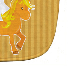 Load image into Gallery viewer, Unicorn Orange Stripes Baby Bib BB9092BIB