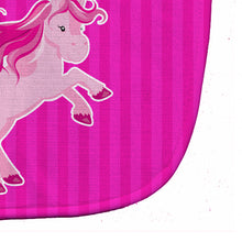 Load image into Gallery viewer, Unicorn Pink Stripes Baby Bib BB9093BIB