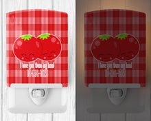 Load image into Gallery viewer, I love you from my head to-ma-toes Ceramic Night Light BB9131CNL