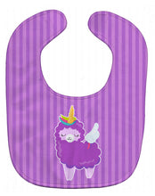 Load image into Gallery viewer, Sheep Unicorn on Stripes Baby Bib BB9143BIB