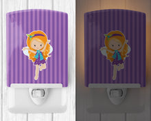 Load image into Gallery viewer, Ginger Haired Fairy #2 Ceramic Night Light BB9148CNL