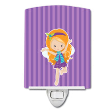 Load image into Gallery viewer, Ginger Haired Fairy #2 Ceramic Night Light BB9148CNL