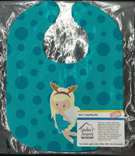 Load image into Gallery viewer, Blonde Haired Christmas Fairy Baby Bib BB9149BIB