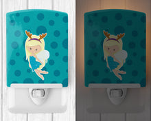 Load image into Gallery viewer, Blonde Haired Christmas Fairy Ceramic Night Light BB9149CNL