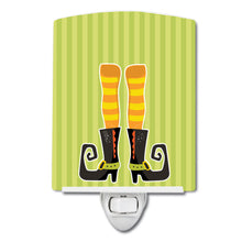Load image into Gallery viewer, Halloween Witch's Feet #4 Ceramic Night Light BB9154CNL