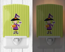 Load image into Gallery viewer, Halloween Witch #2 Ceramic Night Light BB9155CNL