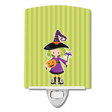 Load image into Gallery viewer, Halloween Witch #2 Ceramic Night Light BB9155CNL