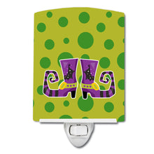 Load image into Gallery viewer, Halloween Witch's Shoes Ceramic Night Light BB9158CNL