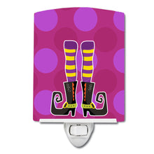 Load image into Gallery viewer, Halloween Witch's Legs Ceramic Night Light BB9159CNL