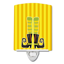 Load image into Gallery viewer, Halloween Witch's Legs #2 Ceramic Night Light BB9162CNL