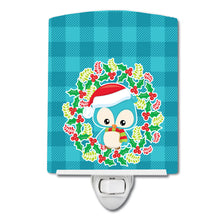 Load image into Gallery viewer, Christmas Owl Ceramic Night Light BB9172CNL
