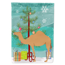 Load image into Gallery viewer, Arabian Camel Dromedary Christmas Flag Canvas House Size BB9184CHF