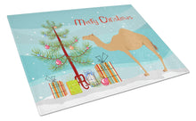 Load image into Gallery viewer, Arabian Camel Dromedary Christmas Glass Cutting Boards – Durable, Decorative Kitchen Art Large BB9184LCB