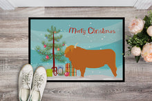 Load image into Gallery viewer, Highland Cow Christmas Doormat - 18x27 Decorative Floor Mat – Indoor/Outdoor Rug with Artistic Flair BB9187MAT