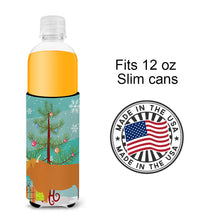 Load image into Gallery viewer, Highland Cow Christmas   Hugger for slim cans BB9187MUK