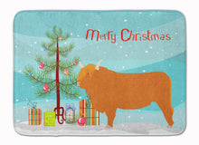 Load image into Gallery viewer, Highland Cow Christmas Machine Washable Memory Foam Mat BB9187RUG