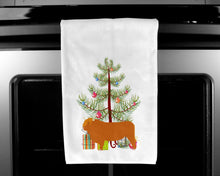 Load image into Gallery viewer, Highland Cow Christmas Kitchen Towels – Set of 2 - Decorative &amp; Absorbent Cotton | BB9187WTKT