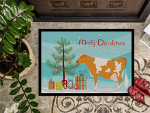 Load image into Gallery viewer, Guernsey Cow Christmas Doormat - 24x36 Decorative Floor Mat – Indoor/Outdoor Rug with Artistic Flair BB9188JMAT