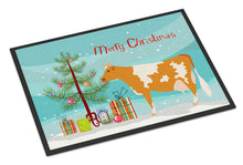 Load image into Gallery viewer, Guernsey Cow Christmas Doormat - 24x36 Decorative Floor Mat – Indoor/Outdoor Rug with Artistic Flair BB9188JMAT